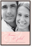 save-the-date, karte, Foto, elegant