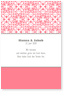 Save the date, Hochzeit, rosa, lachs