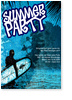 Sommerparty, Surfer, blau, Nacht