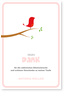 Danke, Taufe, V�gelchen, rosa