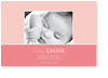 Taufe, Danksagung, rosa, M�dchen