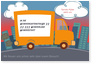 Umzug, Transporter, Orange
