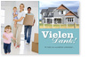 dankeskarte, danke, blau, umzug