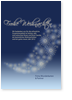 Fl�gel, Sterne, festlich, leuchtend, Weihnachten, Gru�karte