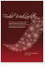 Fl�gel, Sterne, Gesch�ftsfreunde, Weihnachten, Gru�karte, modern