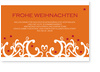 Muster, orange, Sterne