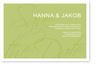 save the date, gr�n, karte, hochzeit
