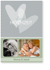 zwei herzen, silberhochzeit, einladung, ros�