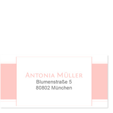 Adressaufkleber - M�dchen Einladung zur Taufe