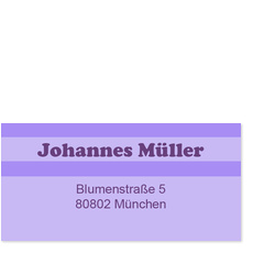 Adressaufkleber -  Party Jungen
