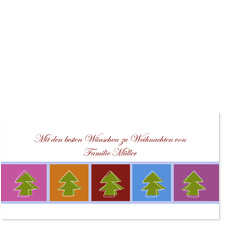  Bunte Tannenb�ume