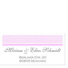 Rosa gepunktet