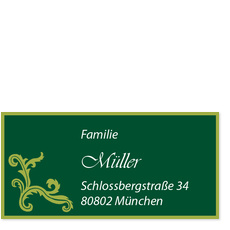Ornament in Gr�n