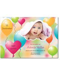 Bunte Luftballons - M�dchen