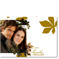 Familiengr��e - Bl�tterzauber