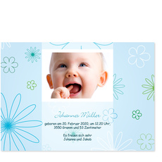Blumen Bord�re - Jungen