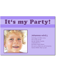 It's my Party! Jungen