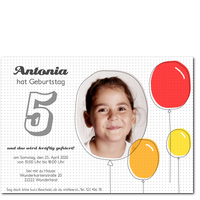 Bunte Luftballons f�r M�dchen