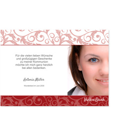 Rotes Ornament