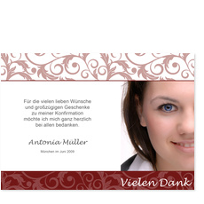 Roten Ornamente