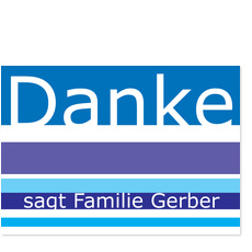 Danke-Karte Familie