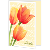 Tulpen in Aquarell