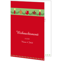 Men� - Weihnachtsgirlande