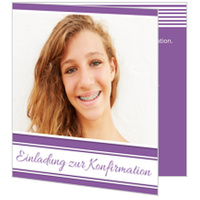 Streifenmuster in Violett