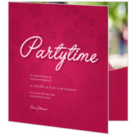 Partytime Floralmuster