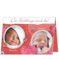  Zwillinge-Stoff
