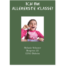 Allererste Klasse