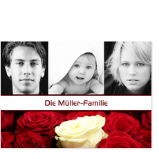 Drei Familienbilder