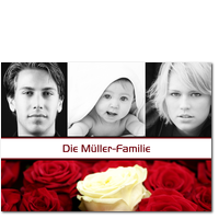 Drei Familienbilder