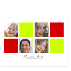 Vier Familienbilder