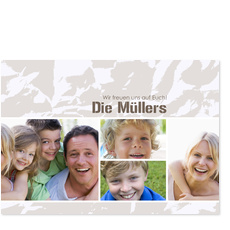 Familiengruß aus den Bergen