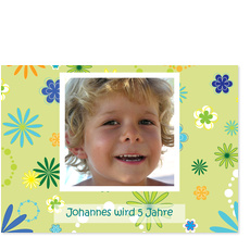Flower Power - Grün