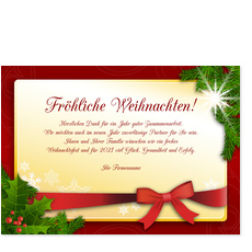 Fröhliche Weihnachten