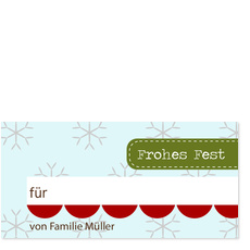 Kreative Weihnachtscollage