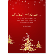 Roter Weihnachtstraum