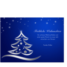 Blauer Weihnachtstraum