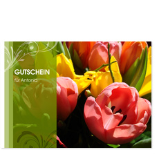 Gutschein - Tulpen
