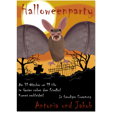 Halloween  - Fledermaus