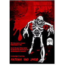  Halloween - Skelett