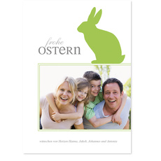 Ostergru� mit Osterhas�