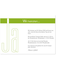 Dezenter Streifen