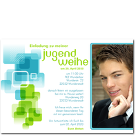 Meine Jugendweihe - Blau  