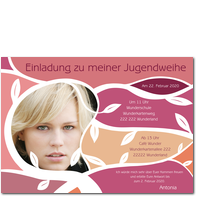 Jugendweihe M�dchen - Blumen