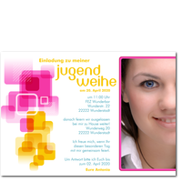Meine Jugendweihe - Pink 