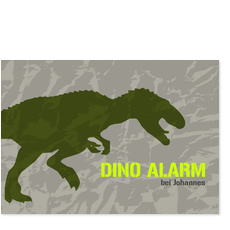 Kindergeburtstag - Dino Alarm 