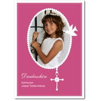 Perlenkette mit Kreuz